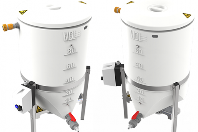 New! Mixing tank 100 liter, for mixing additives 
